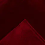 Flannel Fleece Throw Blanket (Dark Red)