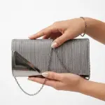 Elegant Evening Clutch Bag with Chain – VS-43