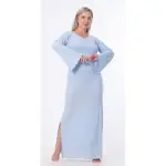 Women’s Nightgown with Wide Sleeves