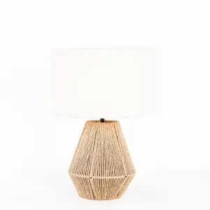 Burlap Table Lamp A90