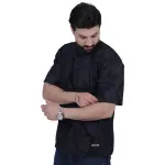 Black and Steel Fashion Oversize T-Shirt