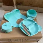 طقم اكل سيلكون كامل