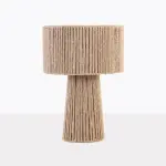 Burlap Table Lamp NBC34
