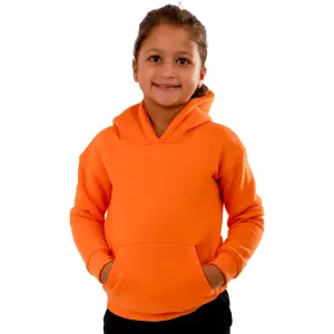 Orange Hoodie with "Goofy Print on the back"
