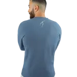 Men's Long-Sleeve Navy T-Shirt