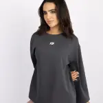 Elegance Oversize Gray T-Shirt