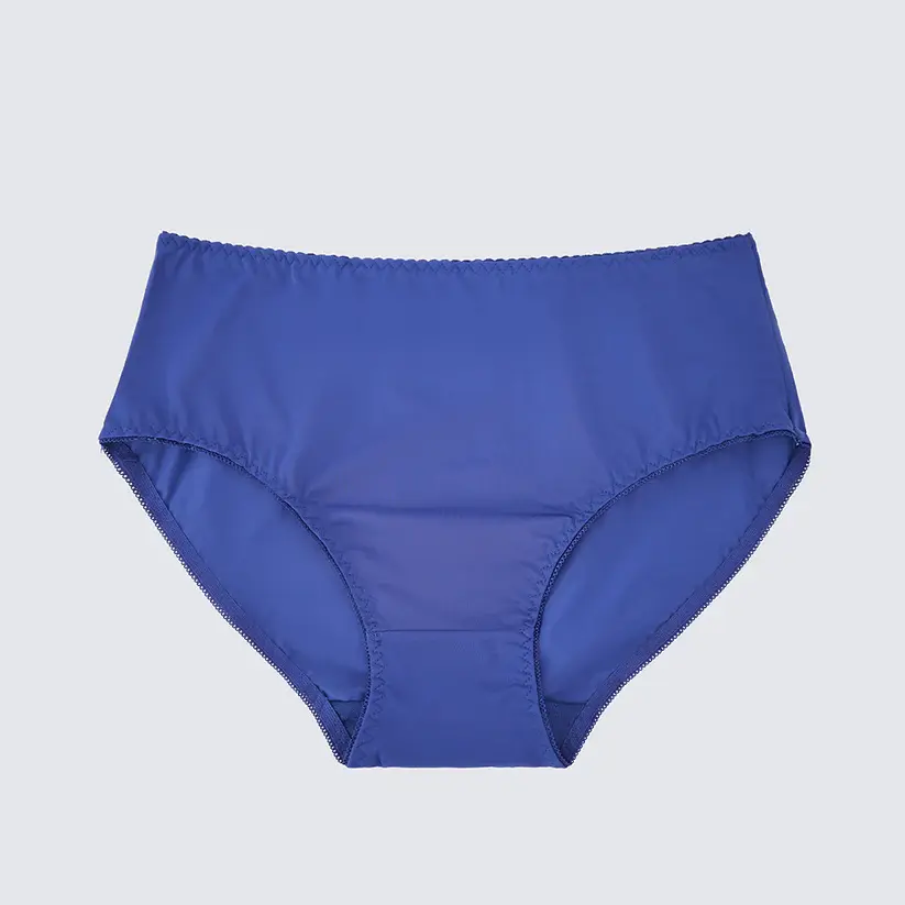 Plus Size Seamless Smooth Breathable Comfort Bra Panty Set