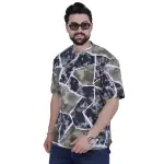 Olive and Black Fashion Oversize T-Shirt