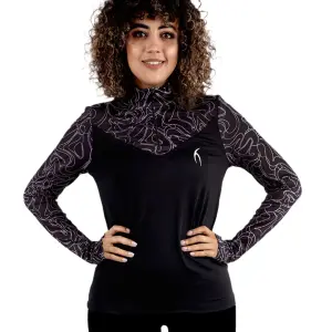 High-Neck Limitless Black Top