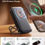 JOYROOM JR-PBM02 22.5W 3 in 1 magnetic mobile power bank 10000mAh B2B