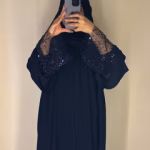 Wealth Abaya – Navy