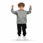 Grey Hoodie with "Lion King" Print 🦁👑