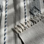 Blue & Grey Textured Kilim