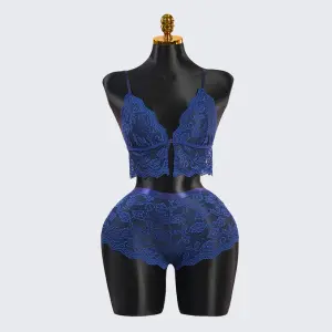 Dreamy Blue Lace Bra Panty Sets