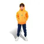 Orange Hoodie with "OMG" Print 🧡✨