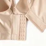 Seamless Deep V Memory Underwire Push Up Bra Plus Size Shaping Bralette
