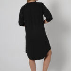 Black Nightdress with “I ❤️ Sleep” Print