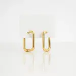 Modern Gold Stainless Steel Earrings - EA-29