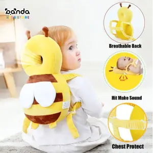 مخدة امان نحلة لحماية راس البيبي وقت الحبو والمشي