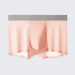 Men's Ice Silk Anti-Bacterial Crotch 120S Ultra-Thin Boxer Briefs