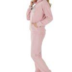 Velvet “BOSS Love” Cozy Hoodie & Jogger Set – Winter Loungewear