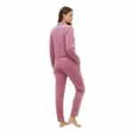 Women’s Soft Button-Down Pajama Set – Long Sleeve Lounge Wear