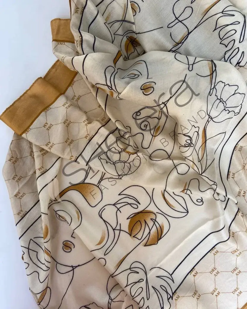 Printed Modal Scarf