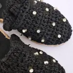 Raffia Mules