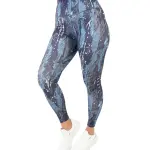 Marble Printed Navy Leggings