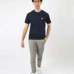 Men's Cotton Navy T-Shirt