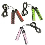 MD StayFit, Jump Rope, Professional Foam Grip Handles, Fitness Training Exercise Skipping MULTI COLORS Colors