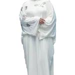 موديل الصفا – نعومة اللون وأناقة النقشة