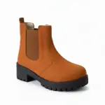 Elegant Ankle Boot Suede B-1-S