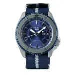 SEIKO Men's Hand Watch 5 SPORTS Blue Nylon Strap, Blue Dial SRPF69K1