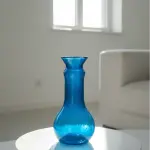 Azure Thick Bloom Vase