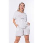 Cotton Embroidered Pajama Shorts Set – Soft & Comfortable Summer Sleepwear