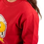 RED Sweatshirt with “ Stay cool ” Print 💗😎