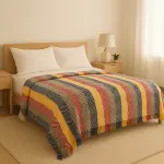 Soft Stripe Throw