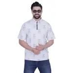 White Oversize Polo