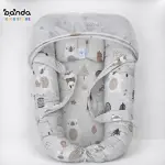 طقم بيبي نيست جوانب ، سرير محمول بيد مع ناموسية ومخدة ، وجانب قابل للفك والتوسيع ، ماي فيرست بيبي الوان متعددة