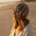 The Nacre Crochet Cap