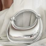 Silver Mirelle Clutch