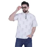 White Oversize Polo