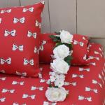 طقم سرير كبير ٤ قطع مقاس كوين