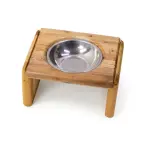 Wooden Pet Feeder Stand