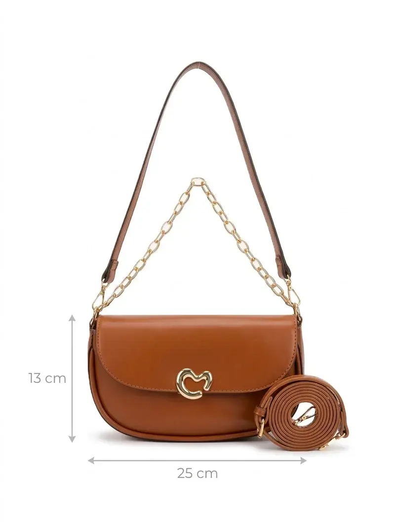 Bag with Feminine Heart Detail BA-63