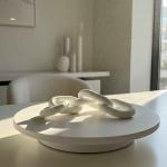 Gypsum Chain Sculpture