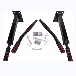 MSTAYFIT® Wall Pull Up Bar Wall Mounted Pull Up Bar Fitness Trainer Pull Up Portable Wall Mounted Exercise Equipment for Home Fitness