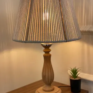 Makrami Boho Table Lamp 036
