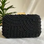 Black Mother Of Pearls Clutch